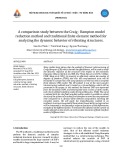 A comparison study between the Craig - Bampton model reduction method and traditional finite element method for analyzing the dynamic behavior of vibrating structures