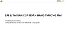 Bài giảng Nghiệp vụ ngân hàng thương mại: Bài 3 - ThS. Đặng Hương Giang
