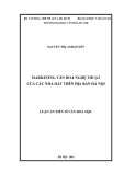 Luận án Tiến sĩ Văn hóa học: Marketing văn hoá nghệ thuật của các nhà hát trên địa bàn Hà Nội