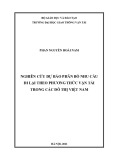 Luận án Tiến sĩ Kinh tế: Nghiên cứu dự báo phân bổ nhu cầu đi lại theo phương thức vận tải trong các đô thị Việt Nam