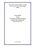 Giáo trình Bảo dưỡng và sửa chữa hệ thống lái (Nghề: Công nghệ ô tô - Trung cấp) - Tổng cục giáo dục nghề nghiệp