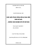 Luận văn Thạc sĩ Luật học: Pháp luật về hợp đồng dân sự theo mẫu trên thế giới - Những kinh nghiệm đối với Việt Nam