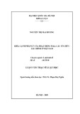 Luận văn Thạc sĩ Luật học: Khía cạnh pháp lý của hoạt động M&A các tổ chức tài chính ở Việt Nam