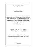 Luận văn Thạc sĩ Luật học: Các biện pháp nâng cao hiệu quả áp dụng pháp luật về thanh toán bằng thư tín dụng tại Ngân hàng Nông nghiệp và Phát triển Nông thôn Việt Nam