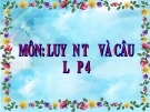 Bài giảng môn Tiếng Việt lớp 4 năm học 2020-2021 - Tuần 15: Luyện từ và câu Giữ phép lịch sự khi đặt câu hỏi (Trường Tiểu học Thạch Bàn B)