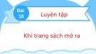 Bài giảng môn Tiếng Việt lớp 2 sách Kết nối tri thức năm học 2021-2022 - Bài 16: Từ ngữ chỉ đặc điểm. Câu nêu đặc điểm. Dấu chấm, dấu chấm hỏi (Trường Tiểu học Thạch Bàn B)