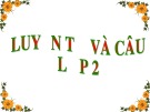 Bài giảng môn Tiếng Việt lớp 2 năm học 2020-2021 - Tuần 26: Luyện từ và câu Từ ngữ về sông biển. Dấu phẩy (Trường Tiểu học Thạch Bàn B)