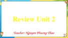 Bài giảng môn Tiếng Anh lớp 3 năm học 2021-2022 - Unit 3: Lesson 1 (Trường Tiểu học Thạch Bàn B)