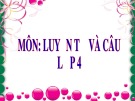 Bài giảng môn Tiếng Việt lớp 4 năm học 2020-2021 - Tuần 30: Luyện từ và câu Câu cảm thán (Trường Tiểu học Thạch Bàn B)