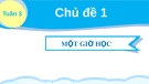 Bài giảng môn Tiếng Việt lớp 2 sách Kết nối tri thức năm học 2021-2022 - Bài 6: Tập đọc Một giờ học (Trường Tiểu học Thạch Bàn B)