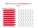 Bài giảng môn Thủ công lớp 1 sách Cánh diều năm học 2021-2022 - Bài 12: Gấp các đoạn thẳng cách đều (Trường Tiểu học Thạch Bàn B)