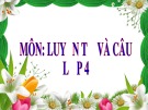 Bài giảng môn Tiếng Việt lớp 4 năm học 2020-2021 - Tuần 34: Luyện từ và câu Mở rộng vốn từ: Lạc quan - Yêu đời - Tiết 2 (Trường Tiểu học Thạch Bàn B)