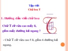 Bài giảng môn Tiếng Việt lớp 2 năm học 2020-2021 - Tuần 23: Tập viết Chữ hoa T (Trường Tiểu học Thạch Bàn B)