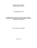 Luận văn Thạc sĩ Luật học: Mô hình Công ty mẹ - công ty con tại Tổng công ty Phát triển Phát thanh Truyền hình Thông tin EMICO - Đài Tiếng nói Việt Nam