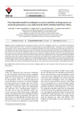 Time-dependent model for earthquake occurrence and effects of design spectra on structural performance: a case study from the North Anatolian Fault Zone, Turkey