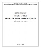 Giáo trình Thuế (Nghề Kế toán doanh nghiệp - Trình độ Cao đẳng): Phần 2 - CĐ GTVT Trung ương I