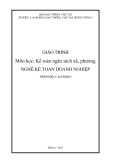 Giáo trình Kế toán ngân sách xã, phường (Nghề Kế toán doanh nghiệp - Trình độ Cao đẳng) - CĐ GTVT Trung ương I