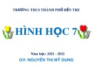 Bài giảng môn Hình học lớp 7 - Bài 2: Hai đường thẳng vuông góc