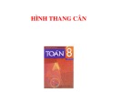 Bài giảng môn Hình học lớp 8 - Bài 3: Hình thang cân