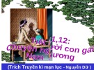 Bài giảng môn Ngữ văn lớp 9 - Tiết 11+12: Chuyện người con gái Nam Xương