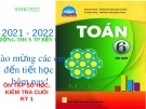 Bài giảng môn Số học lớp 6: Ôn tập kiểm tra cuối kì 1