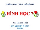 Bài giảng môn Hình học lớp 7 - Bài 5: Tiên đề Ơ-clit về đường thẳng song song