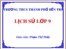 Bài giảng môn Lịch sử lớp 9 - Bài 5: Các nước Đông Nam Á