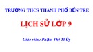 Bài giảng môn Lịch sử lớp 9 - Bài 1: Liên Xô và các nước Đông Âu từ năm 1945 đến giữa những năm 70 của thế kỷ XX (Tiếp theo)