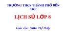 Bài giảng môn Lịch sử lớp 8 - Bài 1: Những cuộc cách mạng tư sản đầu tiên (Tiếp theo)