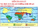 Bài giảng môn Địa lí lớp 7 - Bài 10: Dân số và sức ép dân số tới tài nguyên môi trường ở đới nóng