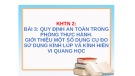 Bài giảng môn Khoa học tự nhiên lớp 6 - Bài 3: Quy định an toàn trong phòng thực hành. Giới thiệu một số dụng cụ đo sử dụng kính lúp và kính hiển vi quang học