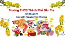 Bài giảng môn Mĩ thuật lớp 9 - Tiết 3: Vẽ tranh Đề tài lễ hội