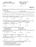 Đề thi học kì 1 môn Vật lí lớp 10 năm 2021-2022 có đáp án - Trường THPT Nguyễn Đức Mậu, Nghệ An