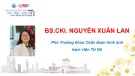 Bài giảng So sánh siêu âm qua ngả âm đạo với siêu âm bơm dịch lòng tử cung ở phụ nữ có tổn thương lòng: Tương quan với kết quả giải phẫu bệnh - BS. CKI. Nguyễn xuân Lan