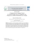 Bồi thường thiệt hại do năng lượng hạt nhân gây ra dưới góc nhìn pháp luật so sánh và khuyến nghị cho Việt Nam