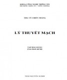 Tập bài giảng Lý thuyết mạch: Phần 2 - ThS. Vũ Chiến Thắng