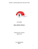 Giáo trình Hóa phân tích 2 (Trung cấp Dược) - Trường CĐ Phạm Ngọc Thạch Cần Thơ