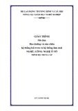 Giáo trình Bảo dưỡng và sửa chữa hệ thống bôi trơn và hệ thống làm mát (Nghề: Công nghệ ô tô - Trung cấp) - Tổng cục giáo dục nghề nghiệp