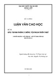 Luận văn Thạc sĩ Luật học: Đấu tranh phòng, chống tội trốn thuế