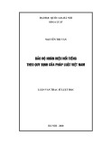 Luận văn Thạc sĩ Luật học: Bảo hộ nhãn hiệu nổi tiếng theo quy định của pháp luật Việt Nam