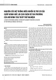 Nghiên cứu hệ thống điều khiển vị trí cơ cấu chấp hành góc lái cho chân vịt đa phương của mô hình tàu thủy thử nghiệm