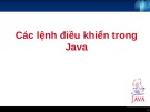 Bài giảng Lập trình Java: Bài 3 - Nguyễn Đức Hiển