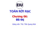 Bài giảng Toán rời rạc: Chương 6.1 - ThS. Trần Quang Khải