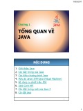 Bài giảng Lập trình Java - Chương 1: Tổng quan về Java