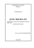 Luận văn Thạc sĩ Luật học: Quốc hội Hoa Kỳ