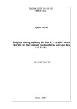 Luận văn Thạc sĩ Luật học: Pháp luật thương mại hàng hóa Hoa Kỳ - Cơ hội và thách thức đối với Việt Nam khi giao lưu thương mại hàng hóa với Hoa Kỳ