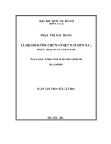 Luận văn Thạc sĩ Luật học: Xã hội hóa công chứng ở Việt Nam hiện nay, thực trạng và giải pháp