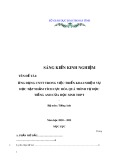 Sáng kiến kinh nghiệm THPT: Ứng dụng CNTT trong việc triển khai nhiệm vụ học tập nhằm tích cực hóa quá trình tự học Tiếng Anh của học sinh THPT