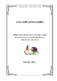 Sáng kiến kinh nghiệm THPT: Phương pháp giải nhanh bài toán trắc nghiệm về con lắc lò xo và con lắc đơn khi thay đổi cấu trúc của chúng