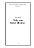 Giáo trình Nhập môn trí tuệ nhân tạo: Phần 1 - Từ Minh Phương